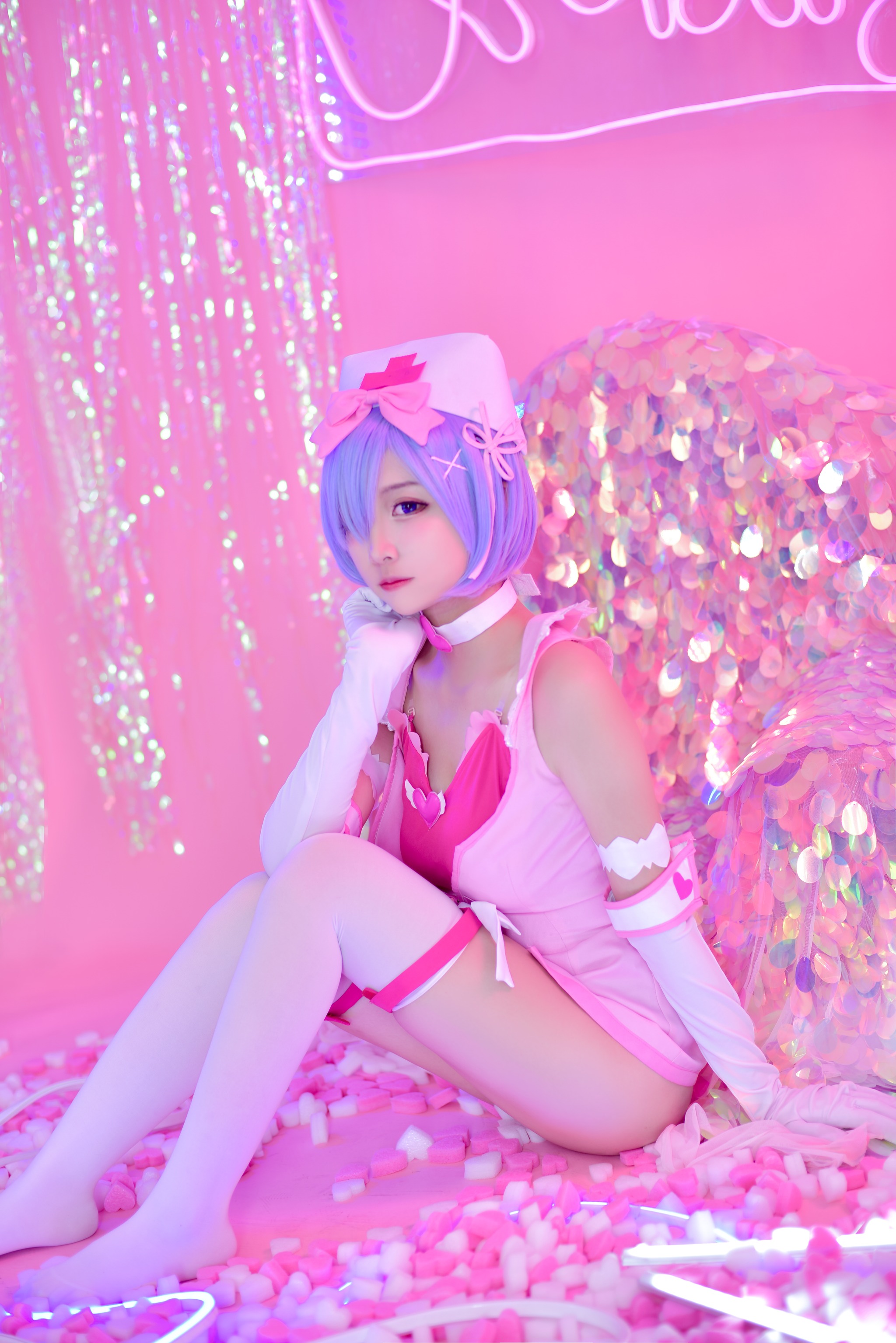 二佐Nisa - NO.025 二佐 蕾姆1号本 蕾姆护士1 [40P]-XikXak